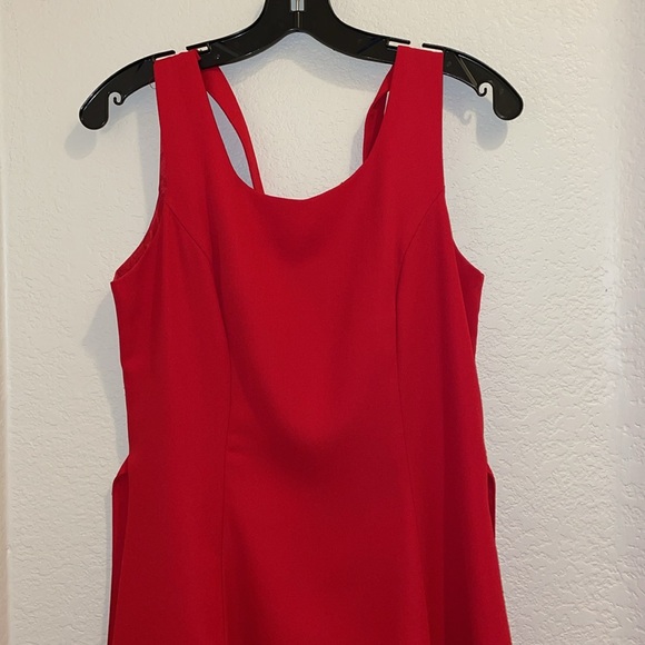 RAMPAGE Strappy Vintage 90s Pin Up Baby Doll Skater Tuxedo Mini Skirt Dress Y2K - Picture 3 of 12